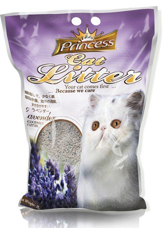 Princess Cat Litter Scoopable - Lavander