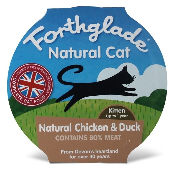 Forthglade - Natural Cat Kitten - kuře,kachna 125g