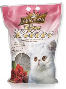 Princess Cat Litter Scoopable - Rose 