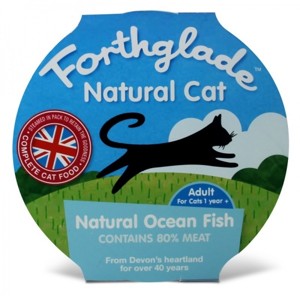 Forthglade - Natural Cat - mořská ryba 125g